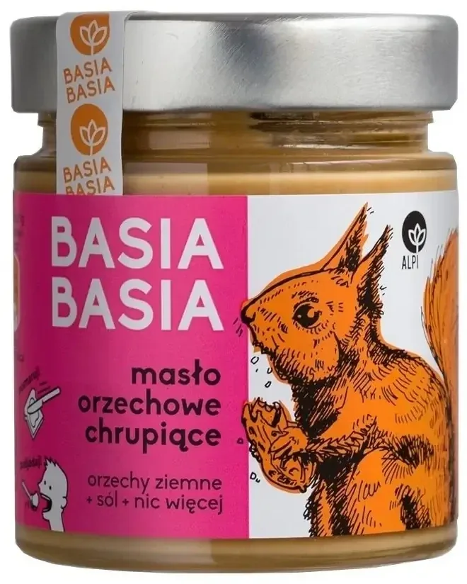 Basia Basia Alpi - Cremă crocantă de nuci 210 g — preț și oferte