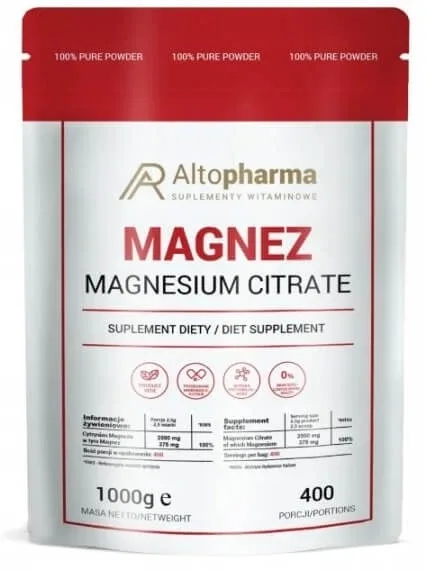 Altopharma Magnesiu pulbere 500 g — preț și oferte