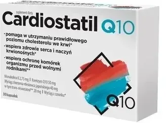 Cardiostatil Q10 30 capsule — preț și oferte