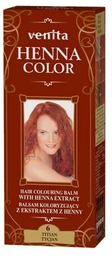 VENITA HENNA COLOR Loțiune colorantă pe bază de plante 6 Titian 75 ... — preț și oferte