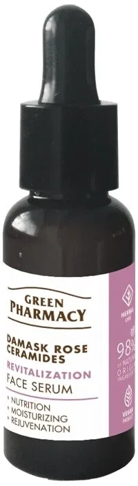 Green Pharmacy Ser de față trandafir de Damasc + ceramide ...