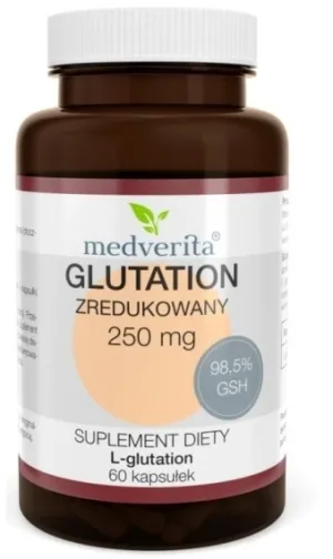Medverita Glutation redus 250 mg 60 capsule
