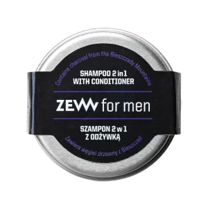 Zew For Men 2-in-1 Șampon cu balsam cu cărbune Bieszczady, 15 ml