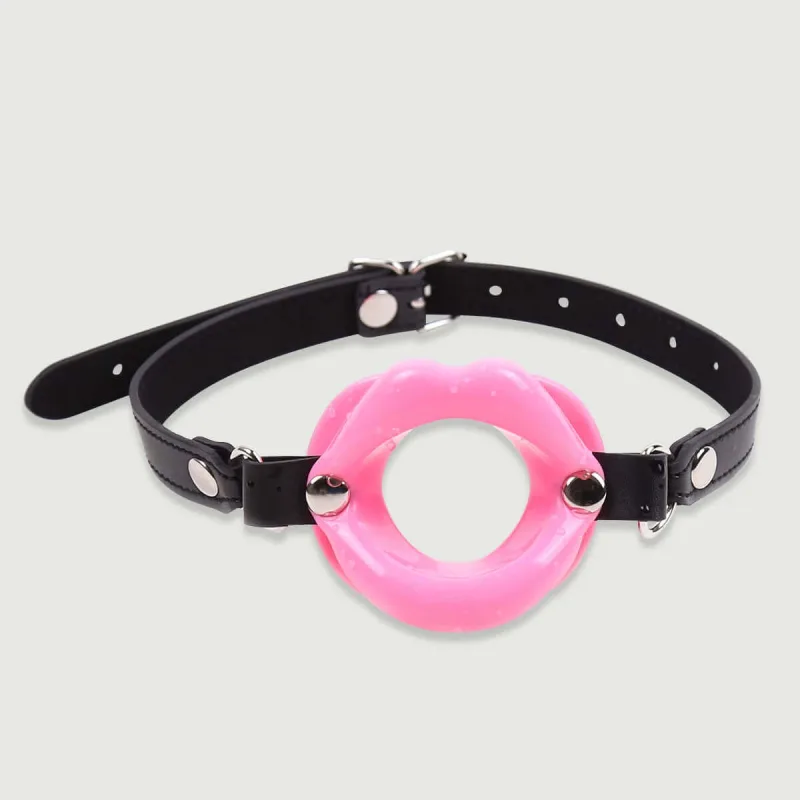 O Ring Gag Gură în formă de silicon - Roz — preț și oferte
