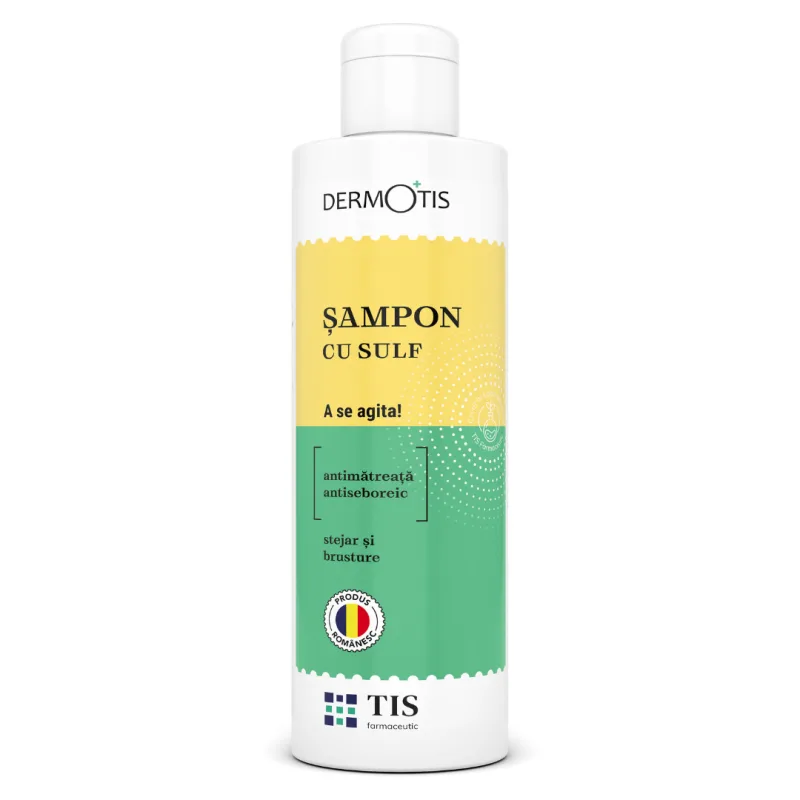 Sampon cu sulf, 100 ml, Tis Farmaceutic — preț și oferte