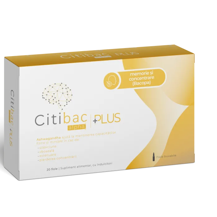 Citibac Alpha Plus, Naturpharma | 20 fiole buvabile — preț și oferte