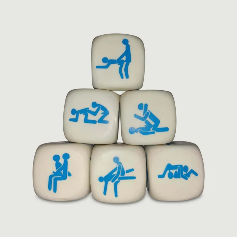 Men Posture Sex Dice - Alb — preț și oferte