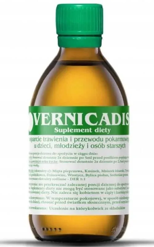 Vernicadis suport digestiv și gastrointestinal pentru copii și adulți 100 ml NaturaGo — preț și oferte