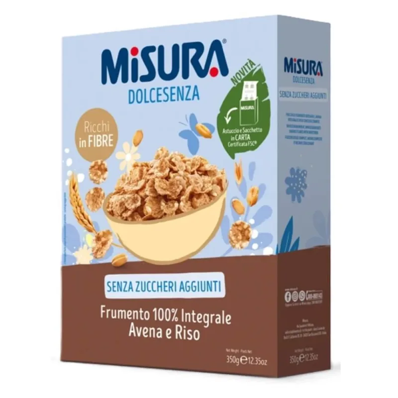 Cereale fara zahar pentru mic dejun, 350 g, Misura — preț și oferte