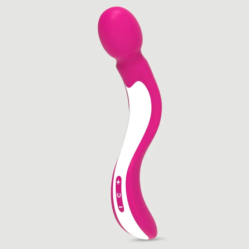 Sonia Premium Baghetă de masaj și vibrator curbat 2 în 1 Stimulare - Roz — preț și oferte