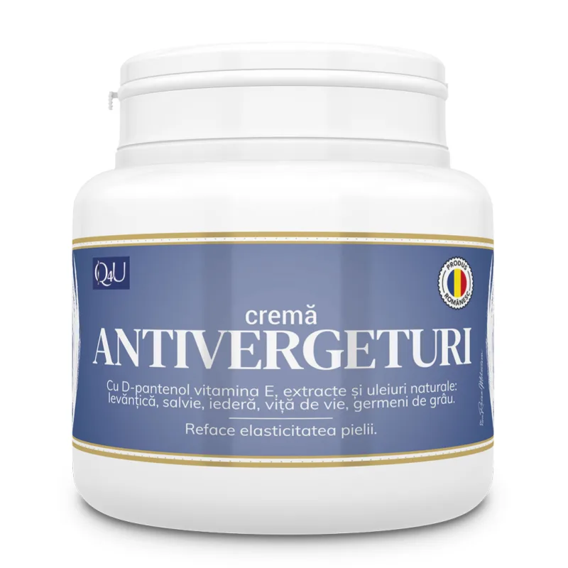 Crema antivergeturi Q4U, 500 ml, Tis Farmaceutic — preț și oferte