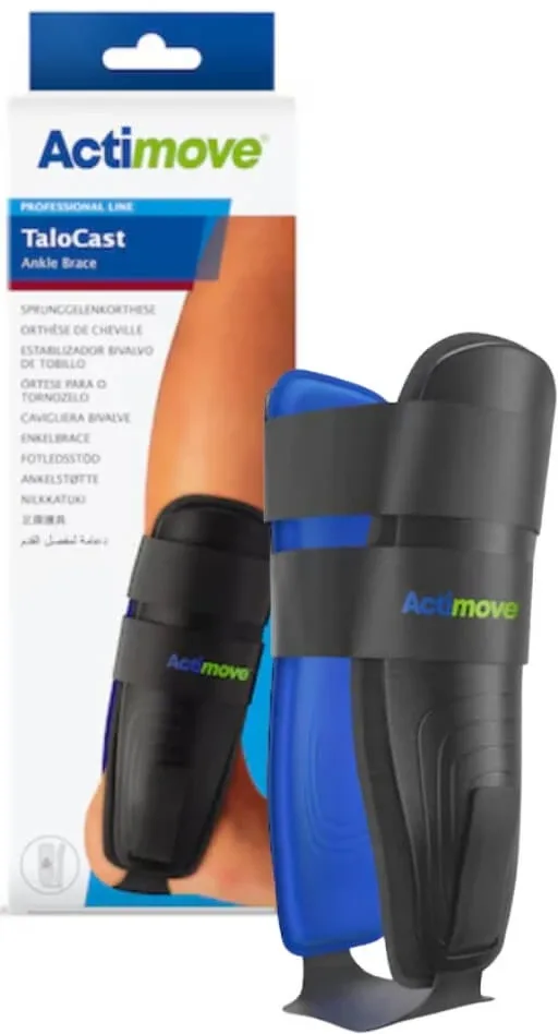 ACTIMOVE TALOCAST Brățară pentru gleznă negru S/M 1 buc. — preț și oferte
