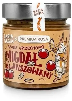 Basia Basia Alpi - Cremă de migdale cu cireșe 195 g — preț și oferte