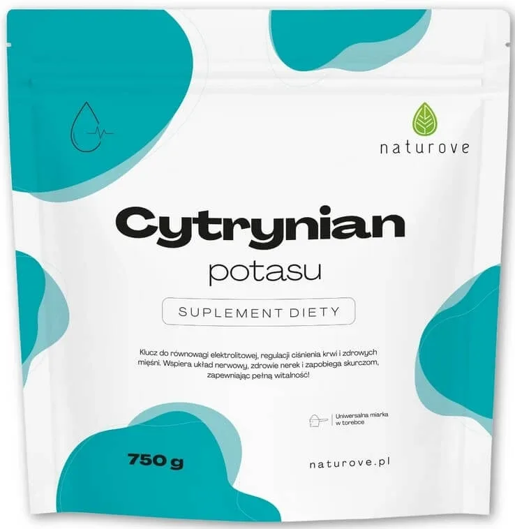 Naturove Citrat de potasiu 250 g — preț și oferte
