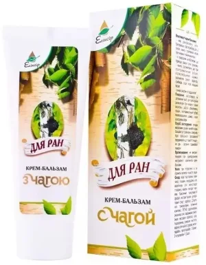 CHAGA Elixir Cream-Balm cu glossofor subclavic 75 ml