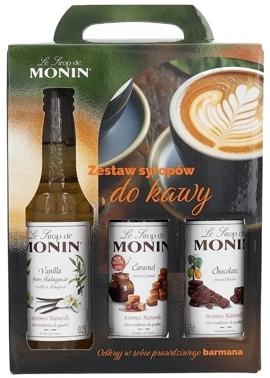 Monin Cafea Maxi Set 3 x 250 ml — preț și oferte
