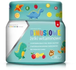 Biocanto Dino jeleuri cu vitamine fără zahăr 180 g