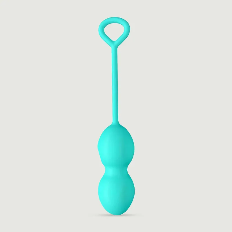 Sexopolis Wellness 97 g SIlicone Dublu Kegel Ball - Verde — preț și oferte