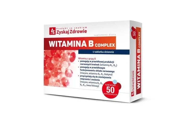Complex de vitamine B, Get Healthy, 50 comprimate Nexon Pharma — preț și oferte