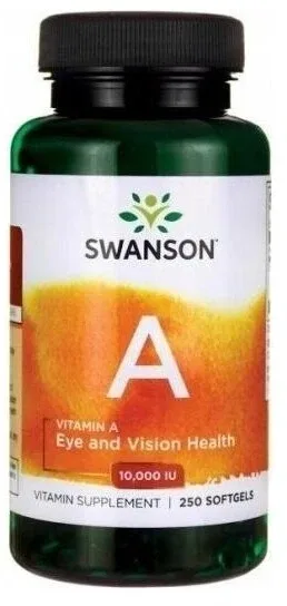 Swanson Vitamina A 250 capsule — preț și oferte