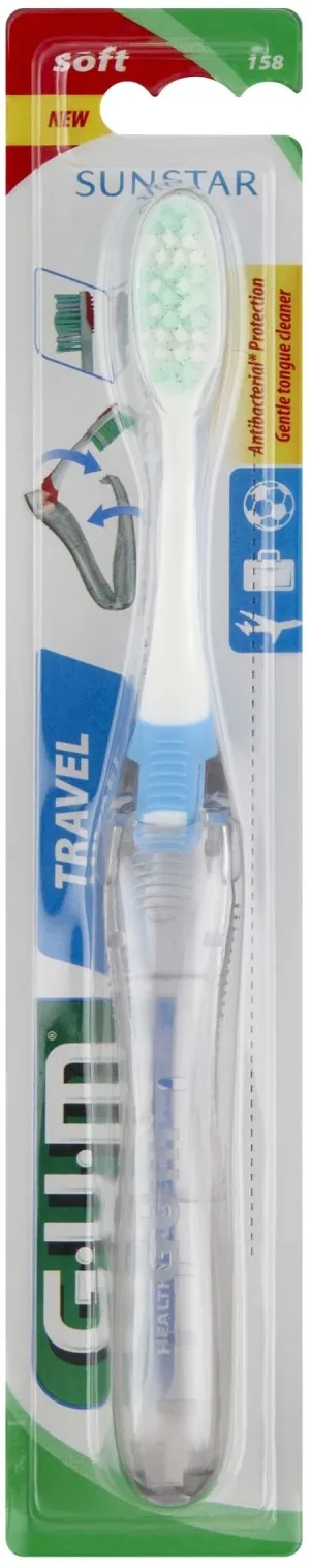 Sunstar GUM Soft 158 Periuță de dinți de călătorie