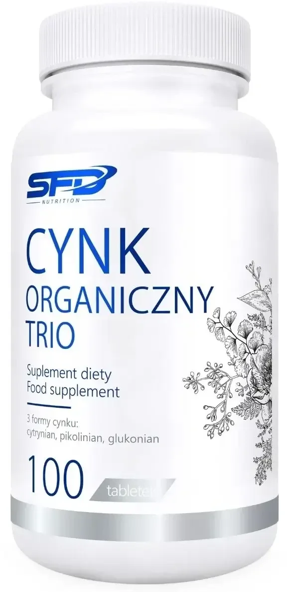 SFD Organic Zinc Trio 100 comprimate — preț și oferte