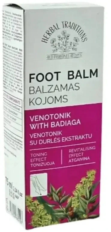 Herbal Traditions Venotonik Balsam pentru picioare cu extract de ... — preț și oferte