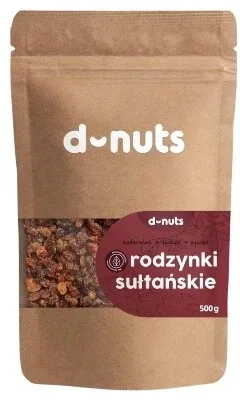 D-nuts Sultana Raisins 500 g — preț și oferte