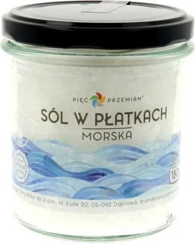 Sare de mare în fulgi Five Transformations 180 g — preț și oferte