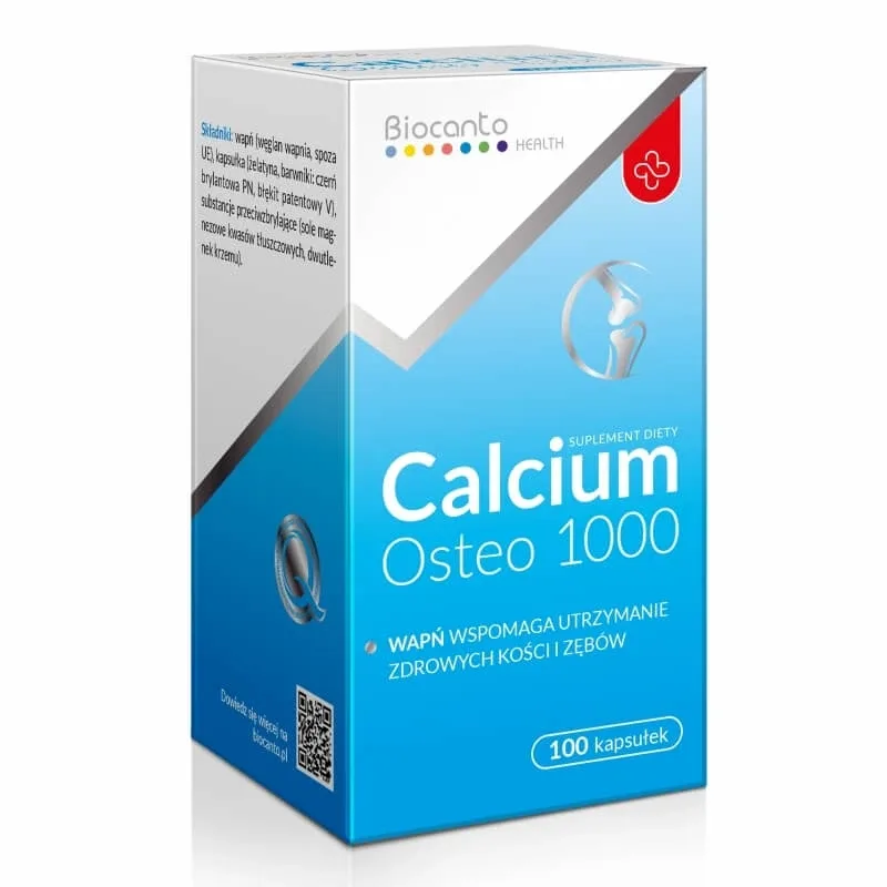 Biocanto Calcium Osteo 1000 100 capsule — preț și oferte