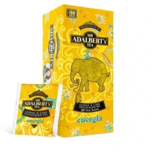 ADALBERT'S Emotions Lemon & Lime Energy Tea 20 x 2 g — preț și oferte