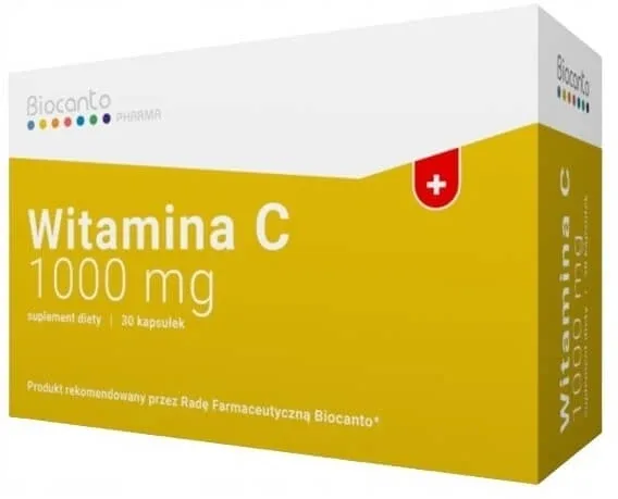 BIOCANTO Vitamina C 1000 mg 30 capsule — preț și oferte