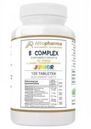 Altopharma Vitamina B Complex Junior 120 pastile