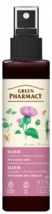 Farmacie verde Elixir împotriva căderii părului brusture și ... Green Pharmacy — preț și oferte