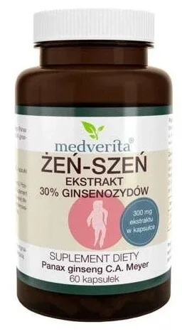 Medverita Extract de ginseng 30% 60 capsule — preț și oferte