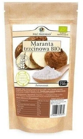 Five changes trestie de zahăr arrowroot 250 g — preț și oferte