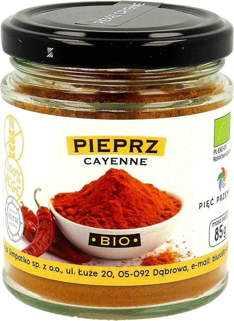 Five Seasons Ardei Cayenne BIO 85 g — preț și oferte