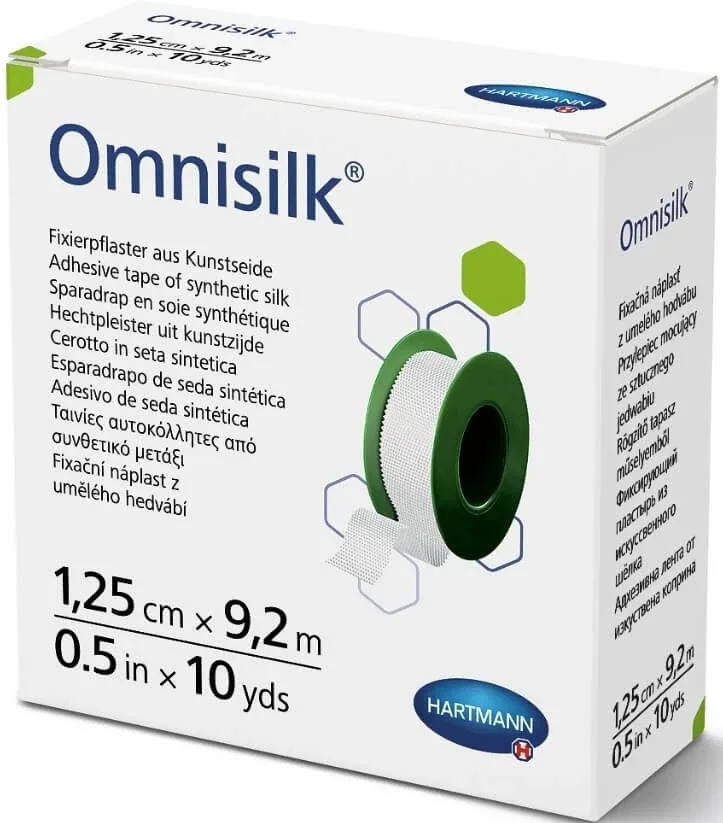 Omnisilk plasture de mătase 9,2 m x 1,25 cm 1 buc — preț și oferte