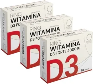 Ring Vitamina D3 Forte 4000 UI 60 capsule Multipack x 3