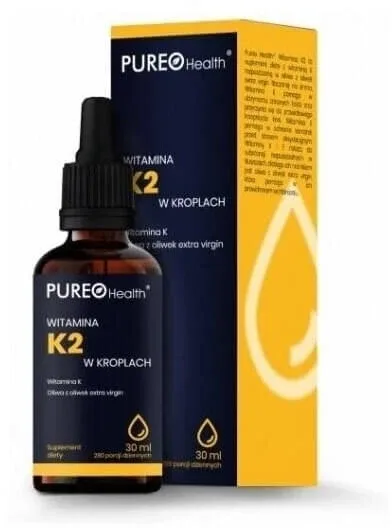 Pureo Health vitamina K2 Forte picături 30 ml — preț și oferte