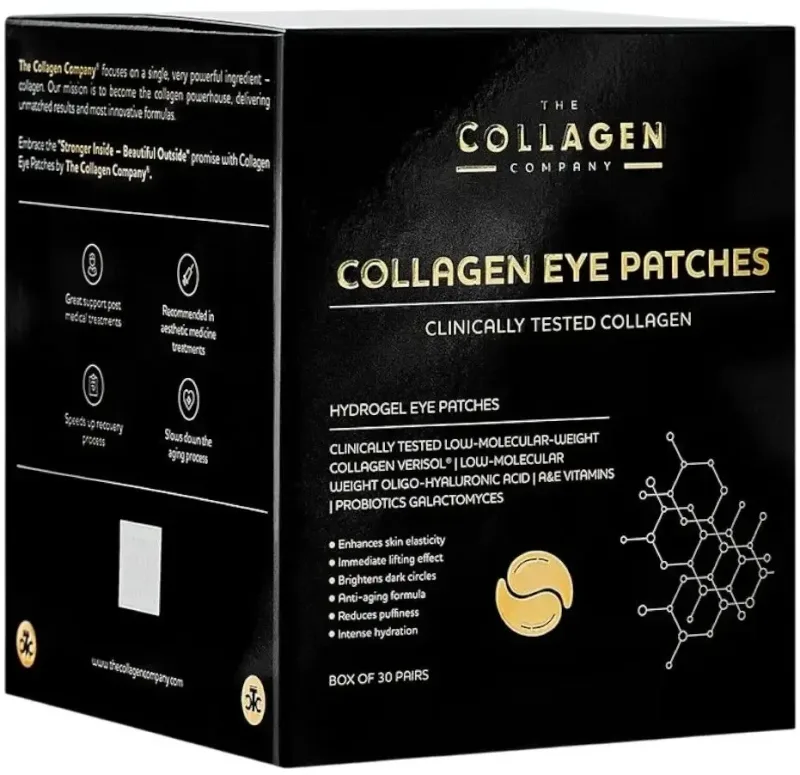 The Collagen Company Plasturi de colagen pentru ochi, 30 perechi — preț și oferte