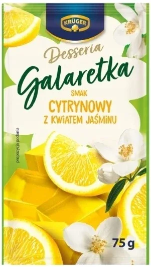 Kruger Desseria Jelly aromă de lămâie cu flori de iasomie ... — preț și oferte