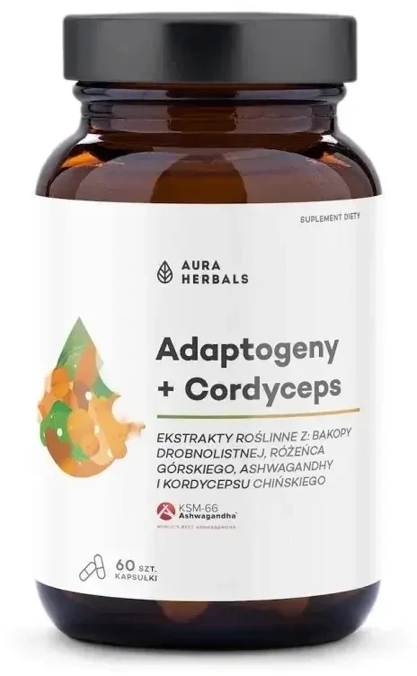 Adaptogeni + Cordyceps extracte de plante 60 capsule — preț și oferte