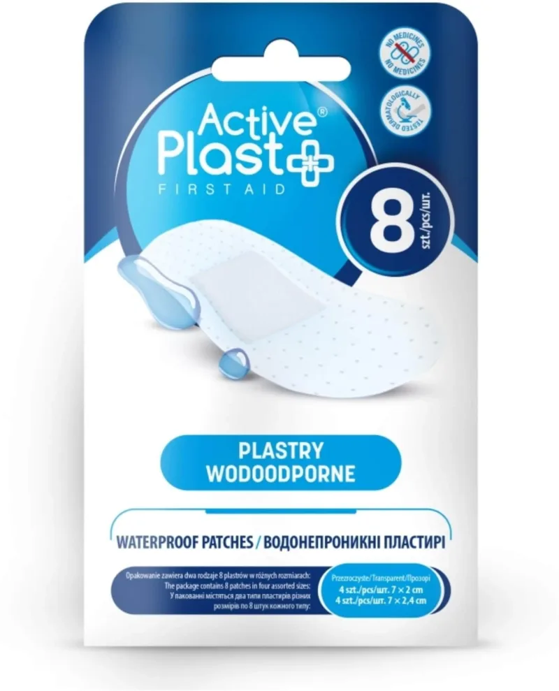 ActivePlast Primul ajutor Tencuieli impermeabile 8 bucăți — preț și oferte
