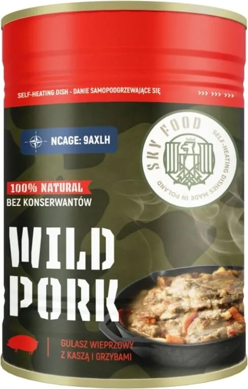 SKY FOOD Tocăniță de porc cu griș și ciuperci 400 g — preț și oferte