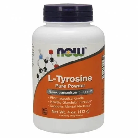 NOW FOODS L-tirozină 113 g — preț și oferte