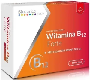 Biocanto Vitamina B12 Forte 60 comprimate