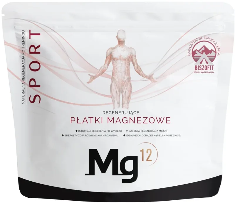 Mg12 SPORT Fulgi de magneziu pentru îmbăiere 1kg — preț și oferte