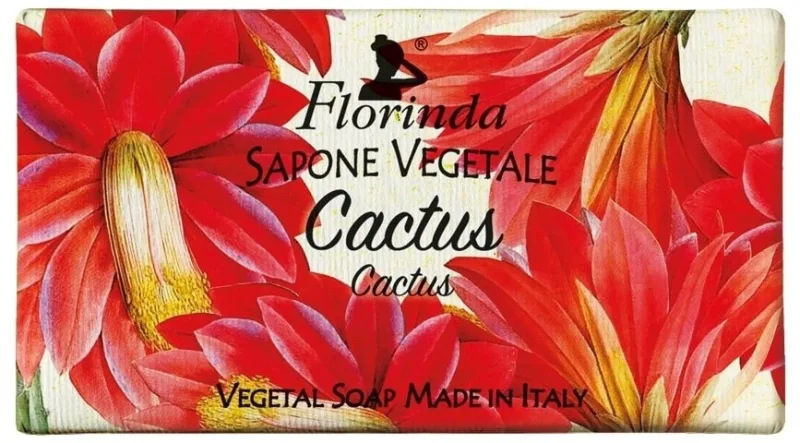 Săpun vegetal natural FLORINDA, parfum de cactus 100 g — preț și oferte