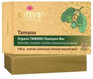 Sattva Șampon organic cub de tamanu 100 g